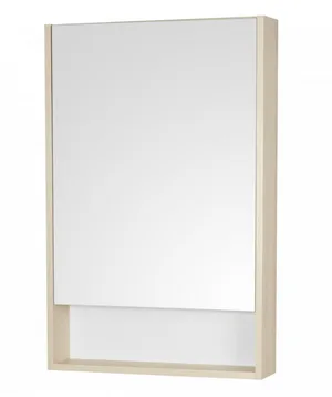 Зеркало-шкаф АКВАТОН Сканди 55 Белый/Дуб Верона