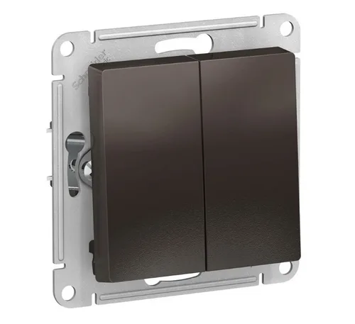 Выключатель AtlasDesign 2 кл, 10АХ, механизм, МОККО, SE