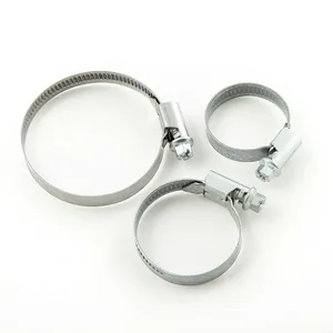 Хомут стальной, диаметр 20 - 32 мм