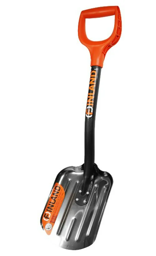 Лопата снеговая ЦИ Finland 2262 автомобильная, сталь., стальн. черенок, 270х205мм.