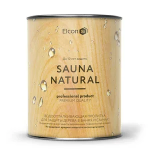 Пропитка Elcon Sauna Natural для бань и саун 0,9л