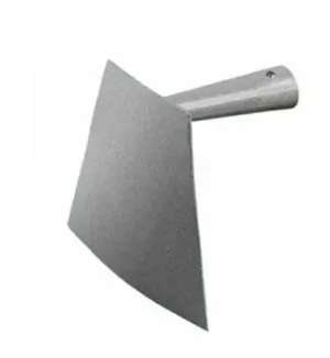 Мотыга радиусная РемоКолор стальная, б/ч, 190х150мм.