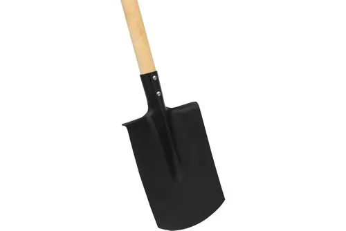 Лопата совковая Сибртех прямоугольная дер. черенок с пропиткой 200x284x1340 мм