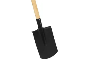 Лопата совковая Сибртех прямоугольная дер. черенок с пропиткой 200x284x1340 мм