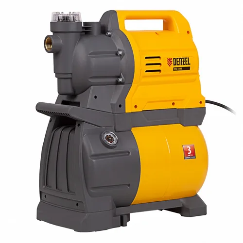 Станция насосная DENZEL PSХ1300 Х-Pro для чистой воды, 4500л/ч, 1300Вт