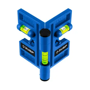 Уровень ЗУБР ПРОФЕССИОНАЛ-3D угловой, магнитный