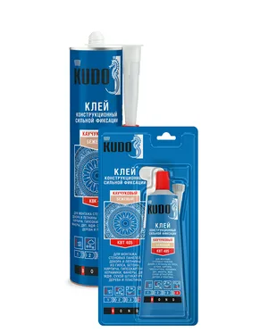 Клей жидкие гвозди KUDO быстрой фиксации на кауч.основе 300мл