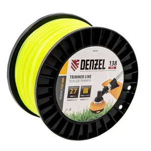 Леска триммерная Denzel 2,7х138м, 1м, квадрат (бухта 138м.)