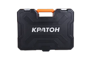 Набор инструментов Кратон TS-04 1/2"+1/4" 58 пр