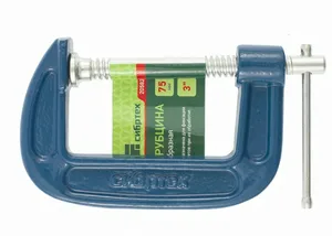 Струбцина СИБРТЕХ, тип G, 75мм