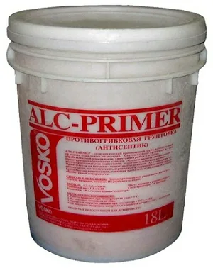 Грунт Terraco ALC-Primer ECO, антигрибковый,4л