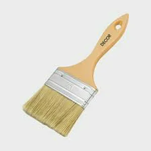 Кисть НАМЕРЕНИЕ плоская  нат. щетины "Понедельник" 20х12мм