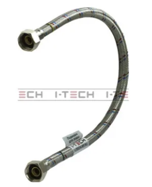 Подводка для воды I-TECH Г-Г 1/2", 40 см, сталь, Standart