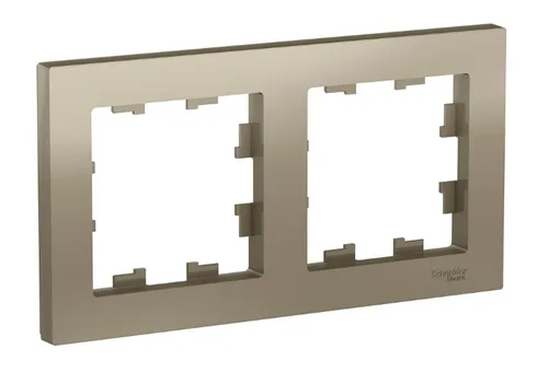 Рамка AtlasDesign 2-постовая, ШАМПАНЬ, SE 