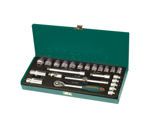 Набор головок Jonnesway торцевых 3/8"DR, 6-22 мм, 25 пр