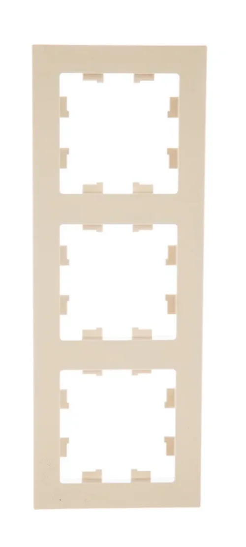 Рамка AtlasDesign 3-постовая, БЕЖЕВЫЙ, SE 