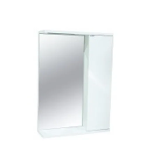 Зеркало-шкаф VIMARK Классик 60 БЕЛЫЙ  ЛАК (универсальное) 700*600*150