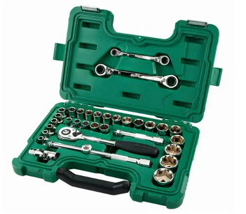 Набор головок торцевых SATA 33 предмет. под вороток 1/2", S09099