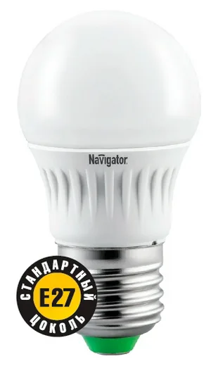 Лампа Navigator 94 469 NLL-G45-7-230-4K-E27 светодиоидная