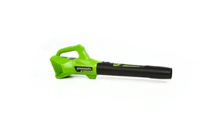 Воздуходувка аккумуляторная Greenworks G24AB, Li-ion, 24 В, 44.7 м/с, без АКБ и ЗУ