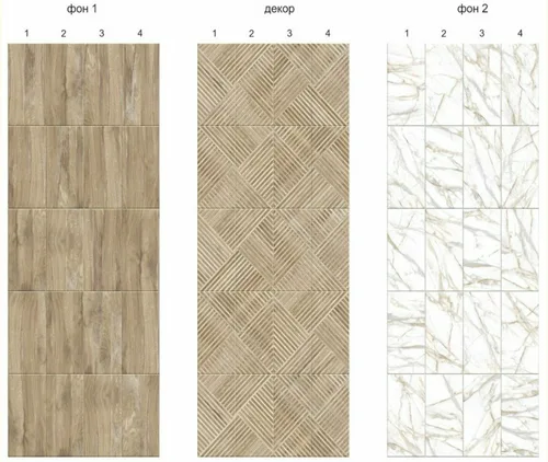 Панель ПВХ пластик Discovery цифровая печать Дуб натуральный, Декор, матовый лак (1 комп.= 4шт) 2700х250х7мм