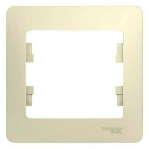 Рамка GLOSSA 1-постовая, БЕЖЕВЫЙ