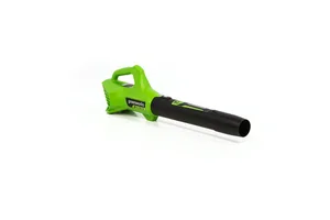 Воздуходувка аккумуляторная Greenworks G24AB, Li-ion, 24 В, 44.7 м/с, без АКБ и ЗУ