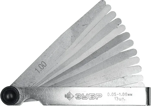 Набор щупов ЗУБР 0.05 - 1 мм, 13 предметов