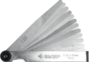Набор щупов ЗУБР 0.05 - 1 мм, 13 предметов