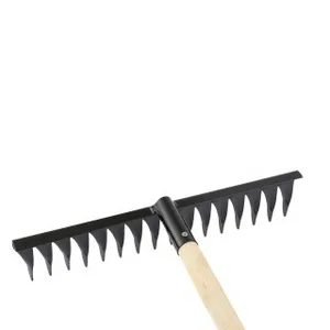 Грабли витые СИБРТЕХ АГРОНОМ с череноком, 16 зубьев