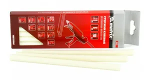 Стержни клеевые MATRIX белые, 11*200мм, 6 шт./упак