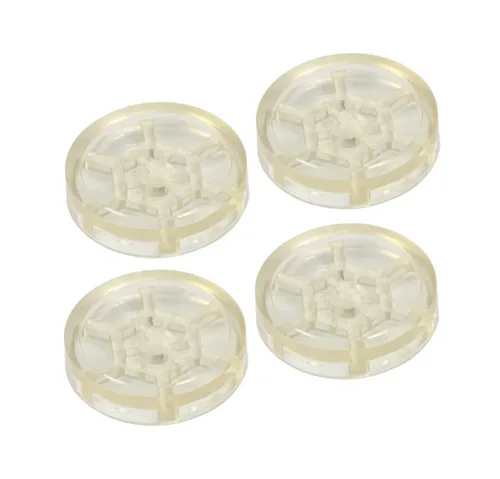 Подставка для стиральных машин и сушильных барабанов (прозрачная) (4 шт.), MP