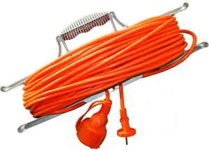 Удлинитель Универсал УШ-10, ПВС, 2х1, 1гн., 10м шнур на рамке