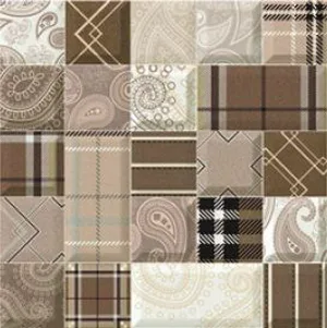 Плитка керам MOSAICO LOOK MARRON 25*25