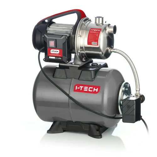 Станция насосная I-TECH PS-1300S, 24л, 50м, 4800л/ч, 8м, нерж сталь Profi Line