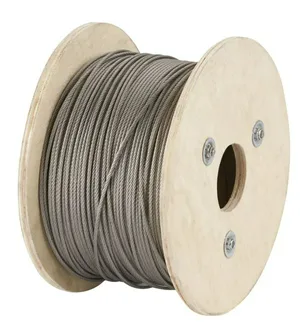 Трос Unipump нержавеющая сталь (3 мм), 1м (бухта 250 м.)