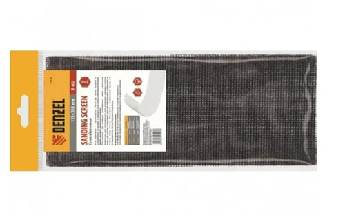 Сетка абразивная DENZEL P 100, 115х280мм, 5шт в уп