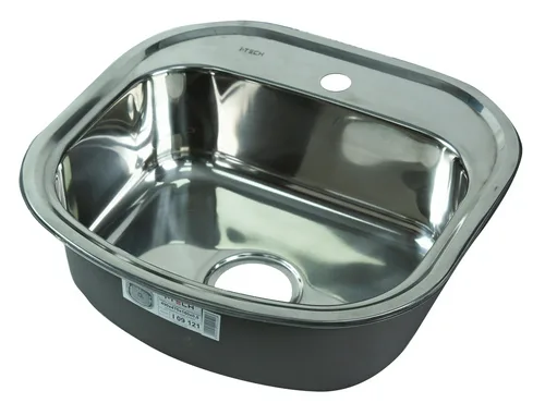 Мойка I-TECH квадратная со скругленными углами 490х470х180х0,8 пол