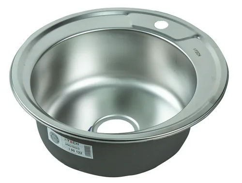 Мойка I-TECH круглая Ф490х180х0,8 мат