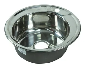 Мойка I-TECH круглая Ф490х180х0,8 пол