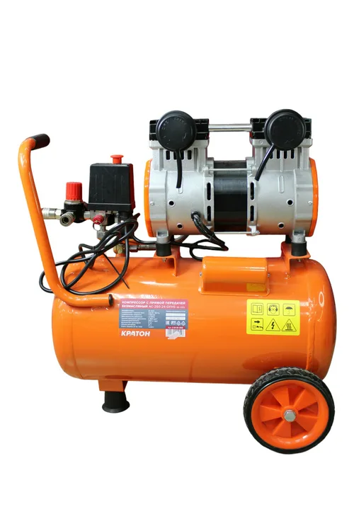 Компрессор с прямой передачей безмасляный Кратон AC-260-24-OFHS