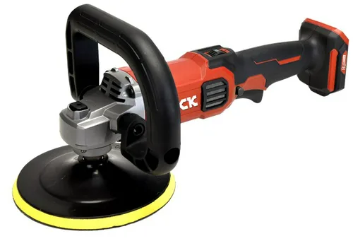 Машина шлифовальная угловая аккумуляторная (полировальная) DCK KDSP02-180, 180мм,18В, 500-3000об/мин, без Акб и З/У