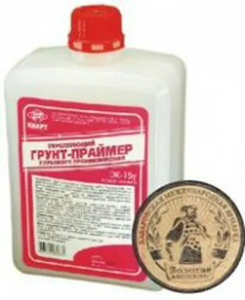 Грунт праймер Кварт ЭК-15у, укрепл,1кг