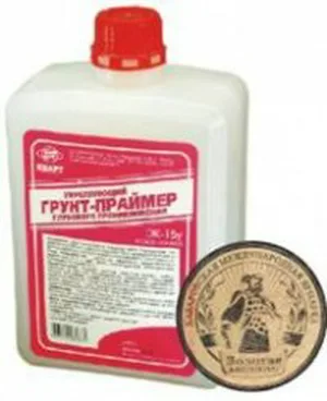 Грунт праймер Кварт ЭК-15у, укрепл,1кг