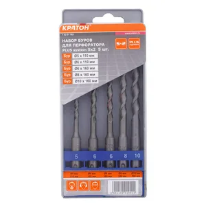 Набор буров Кратон SDS-plus 5 шт