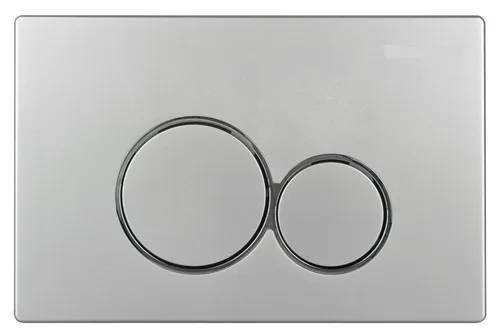 Кнопка д/системы инсталляции ZILI DO пластик 097E, САТИН 