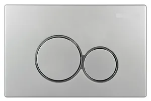 Кнопка д/системы инсталляции ZILI DO пластик 097E, САТИН 