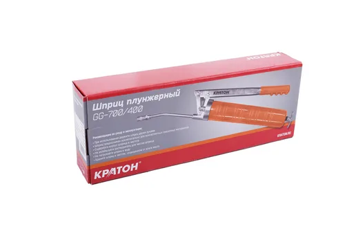 Шприц плунжерный Кратон GG-700/400