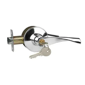 Ручка-защелка MARLOK 3В2-01, прямая, кл/фикс, хром