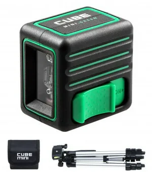 Нивелир (уровень) лазерный ADA CUBE MINI GREEN Professional Edition + штатив